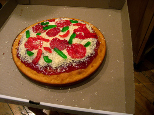 pizza cake