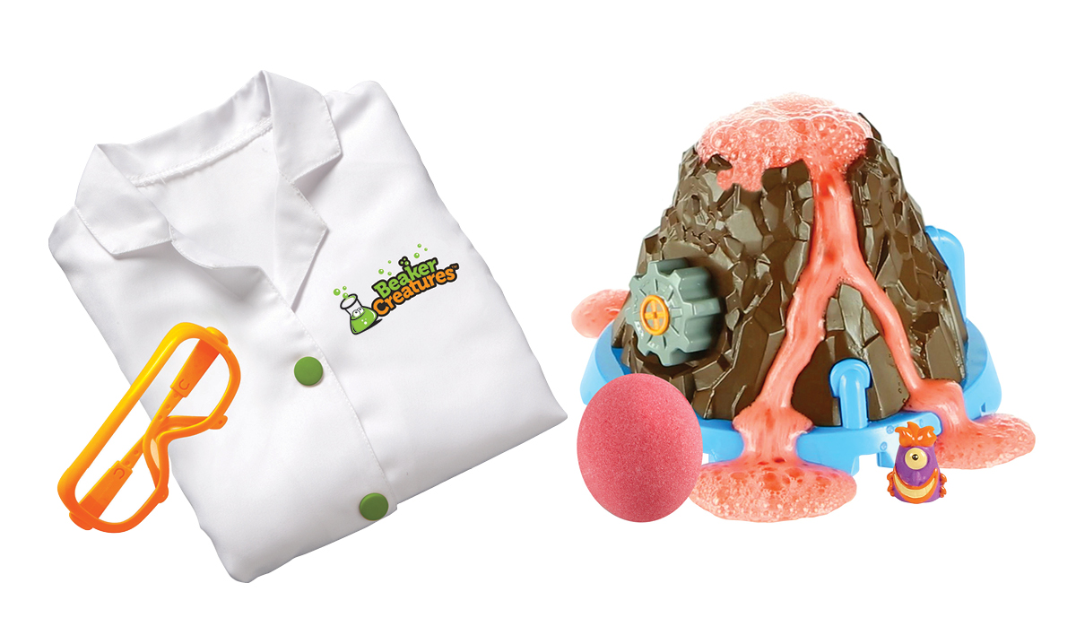 Win Beaker Creatures Bubbling Volcano Reactor and Lab Gear Win Beaker Creatures Bubbling Volcano Reactor and Lab Gear