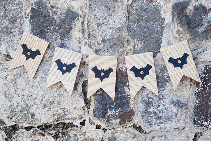bat banner craft