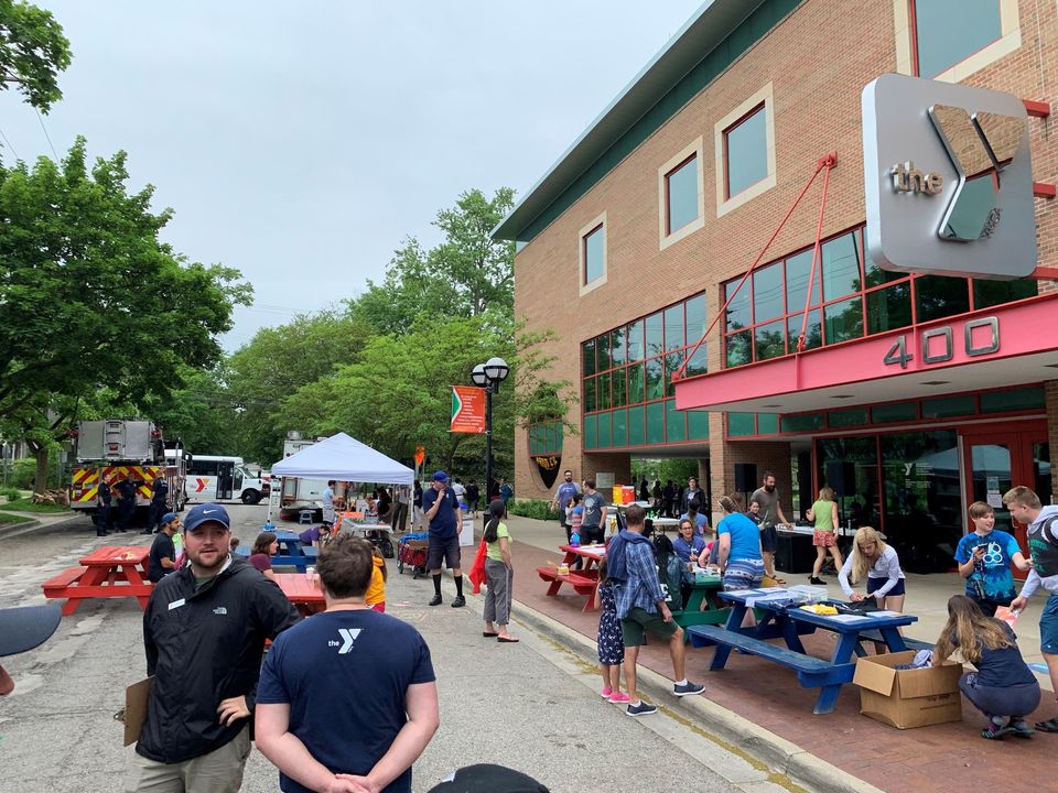 YMCA Block Party at Ann Arbor YMCA in Ann Arbor Metro Parent